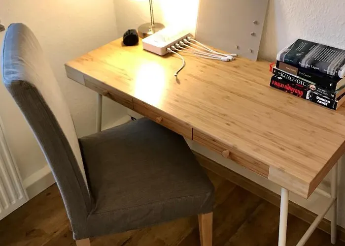 Homy 1br Sofabed Business - Near Basf - Super Fast Wifi - Free Parking Lägenhet